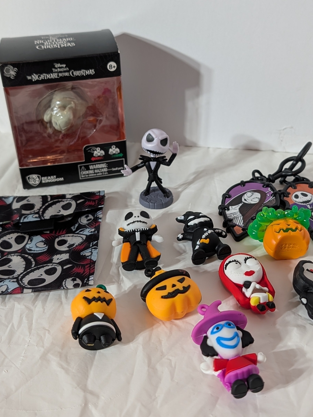 Nightmare Before Christmas Figurine Lot of 13 Pieces